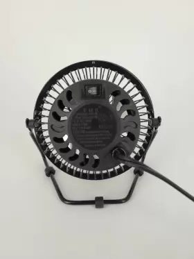 Hvra-4d Pmx 4 Inch Personal Black Fan Metal Portable Tilt Adjustable Electric Model #3