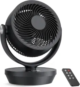 Pntck 313096163178 Air Circulator Fan For Bedroom 13 Inch Table With Remote 90 Oscillating