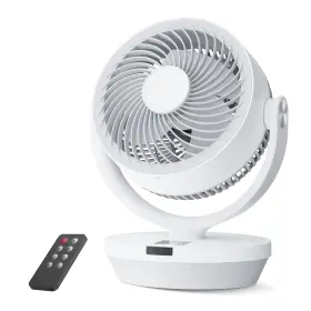 Pntck 717504506203 Compact 13 In Air Circulator Fan With Remote 120 Tilt Oscillating 4 Speeds