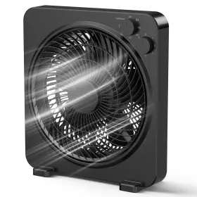 Pntck 717504506227 Xhk 13 Inch Box Fan Table Quiet Powerful Desk With 3 Adjustable Speeds