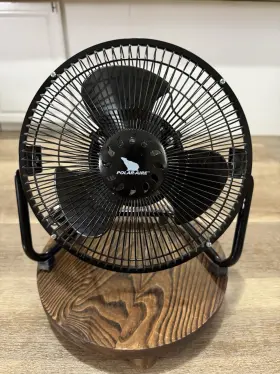 Lf-8n Polar-aire 8 Inch High Velocity Metal Desk And Floor Fan