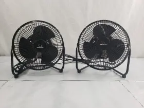 Vf-8pb Polar Aire New Lot Of 2 Electric 3 Speed Air Circulator Table Desktop Fan
