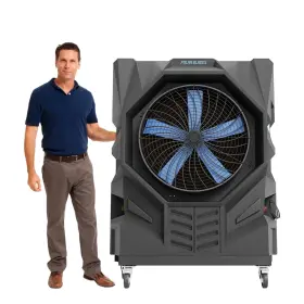 B0dpljgqwp Polar Blades Jet 24 Inch Blade Air Cooler - 13535 Cfm Fan With Variable Speeds