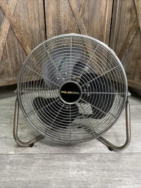 Hf-4141 Polar Wind Vtg High Velocity Air Circulator 3 Speed Industrial Fan - Works Great
