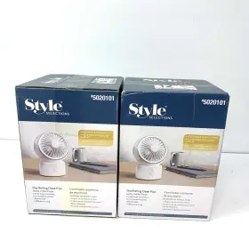 5020101 Power 2 Fans Style Selection Oscillating 4 Inch Desk Fan 3 Speed Usb # New