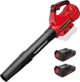 Db2201b Powersmart 40v Cordless Leaf Blower 450cfm 130mph Performance With 2pcs 2.0a
