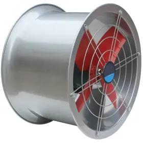 Preasion 794590752295 Used 24 Inch Axial Fan Ventilator Extractor Cool Air Cylinder Pipe Warehouse