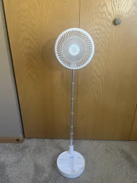 B07zx6j6s8 Primevolve Battery Operated Portable Standing Fan Usb Rechargeable Desktop #3