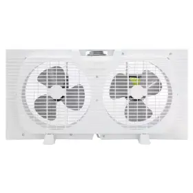 Proctor Silex 445033349390 3 Speed 9 Inch 56w Twin Window Fan In White