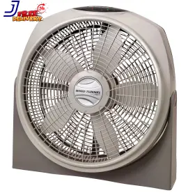 A20700 Products Wind Tunnel 20 Inch 3-speed Floor Fan With Remote Control Gray Free Shipping