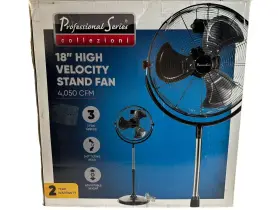Ps73718 Professional Series 18 Inch Pedestal Fan High Velocity Ob