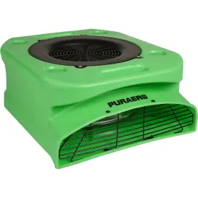 Pa-250-lp-gn Puraero 1/4 Hp 1100 Cfm 2.51a Low Profile Air Mover - Green