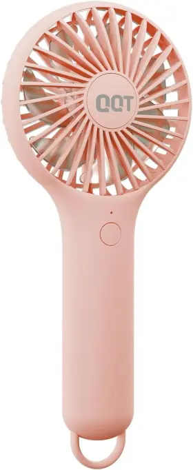 Bp953 Qqt Q Quart Mini Handheld Fan Small Personal With 3 7.48 3.22 1.1 Inch Pink