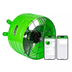 2830 Quietcool 705353073182 Cfm Smart App Controlled 3-speed Gable Mount Attic Fan