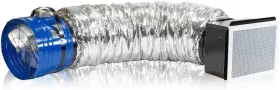 Cl-2250 Quietcool Systems Classic Advanced Whole House Fan Exhaust 2465-cfm Galvanized Steel