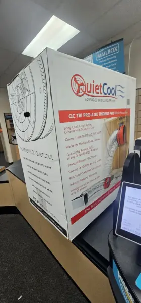 Qcstlpro4.8x Quietcool Systems Whole House Fan Trident Pro 4.8x