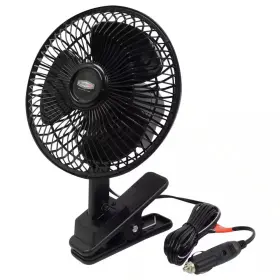 Roadpro 313033976953 12-volt Quick Clip Multi-mount Oscillating Fan