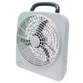 Roadpro 445053555573 Portable Fan Dual Power Options 2 Speed For Car Truck Camping Battery Operated