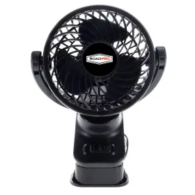 Roadpro 722522002231 Rpusbfan Black 4-inch Clip-on Fan For Vehicle Or Desk Usb Portable Mini