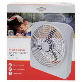 Rp8000 Roadpro 12v 10 Inch Indoor/outdoor Fan Dual Power #3