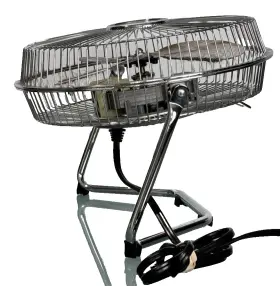 Fe23-ca Room Essentials Fe-23 Rei Fan 2-speed 8 Inch Table Top Adjustable Tilting Silver #3