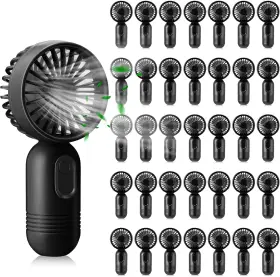 Xuu-rossesay-2350 Rossesay Usb Handheld Fan Rechargeable 36pk