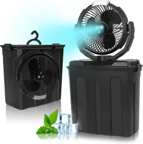 Py-mf01 Ruimos Summer Must-have Portable Water Misting Fan - Instant Cooling Oscillating Fans