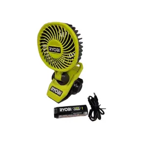Fvf51k Ryobi Usb Lithium Clamp Fan Kit With 2.0 Ah Battery And Charge Cord #2