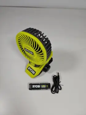 Fvf51k Ryobi Usb Lithium Clamp Fan Kit With 2.0 Ah Battery And Charge Cord #3