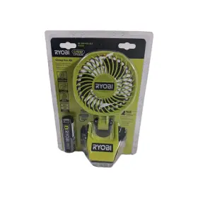 Jp-2fuohggaaa-1f Ryobi Clamp Fan Kit With 2.0 Ah Usb Lithium Battery Fvf51 G