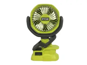 Pcf02b Ryobi One 18v 4 Inch Cordless Clamp Fan Tool Only