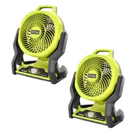 Pcl811b2sb Ryobi One 18v Cordless 7-1/2 Inch Hybrid Fan 2-pack Tools Only
