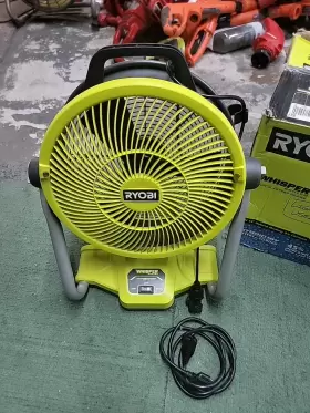Pcl850b Ryobi 18v One Whisper Series 12ftft Misting Air Cooling Fan - Green #2