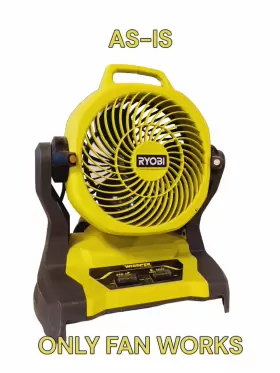 Pcl851 Ryobi As-is 18v One Bucket Top Misting Fan Tool Only