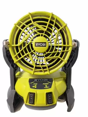 Pmf01 Ryobi 18v Bucket Top Misting Jobsite Fan Only M1