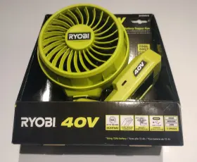 Ry40cf01b Ryobi 40v Battery Topper Fan Tool Only -