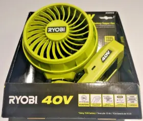 Ryobi40v Ryobi 40v Cordless Battery Topper Fan Tool Only New In Box