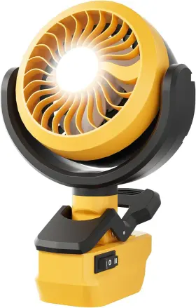 01-36-063 Samvinor Battery Powered Fan For Dewalt 20v Max Cordless Portable Camping C