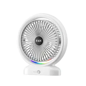 Saytay 408608155572 Cool 7-color Marquee Usb Portable Turbo Air-concentrating Fan 180 Air Deliv