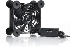 Scccf 744933534620 Quiet 80mm Usb Fan 5v Portable Cooling For Flat Panel