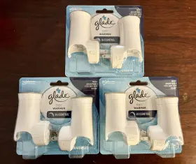 305856 Scjohnson 3 Glade Plugins Air Freshener Warmer Total 6