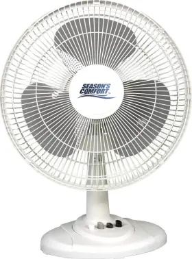 Ftt12 Seasons Comfort 12 Oscillating Table Fan No Size White