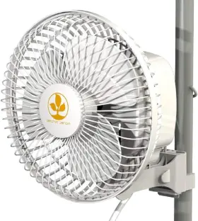 Mf606 Secret Jardin Monkey Fan 16w Watts 6 Inch Fits 0.63-0.83 Grow Tent Poles Clip # 6011