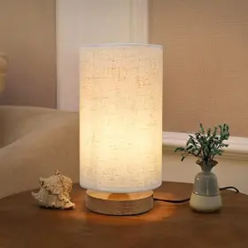 Seensiny 791137469203 Small Bedside Night Table Lamp For Bedroom Minimalist Assorted Sizes