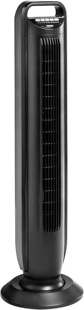 Seville Classics 017641952018 40 Inch 5speed Ultraslimline Indoor Bladeless Oscillating Tower Fan