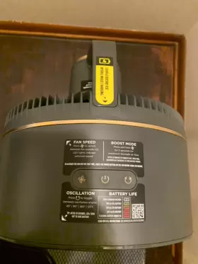 Fa225 Shark Flexbreeze Fan With Mist Attachment Cordless And Corded Outdoor Indoor #2