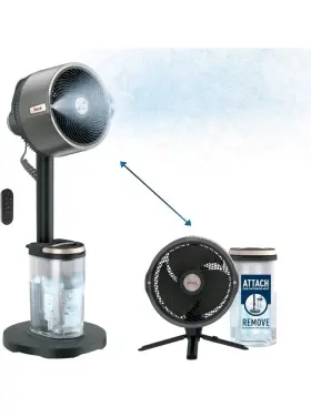 Fa302 Shark New 2025 Flexbreeze Pro Mist Fan
