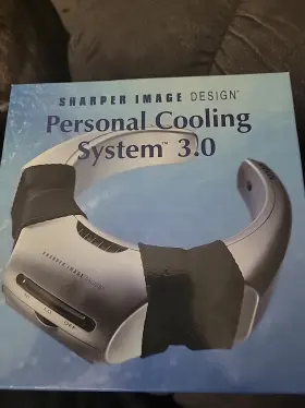 06aprf Sharper Image Design Personal Cooling System 3.0 Lightweight Wearable Device New