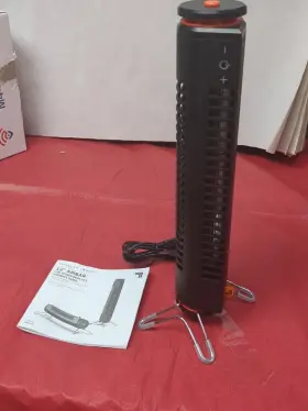 Sharper Image 744759072467 New Axis 12 Inch Airbar Usb Powered Tower Desk Fan Full-range Tilt