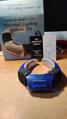 S1758 Sharper Image Design Personal Cooling System 3.0 Neck Fan